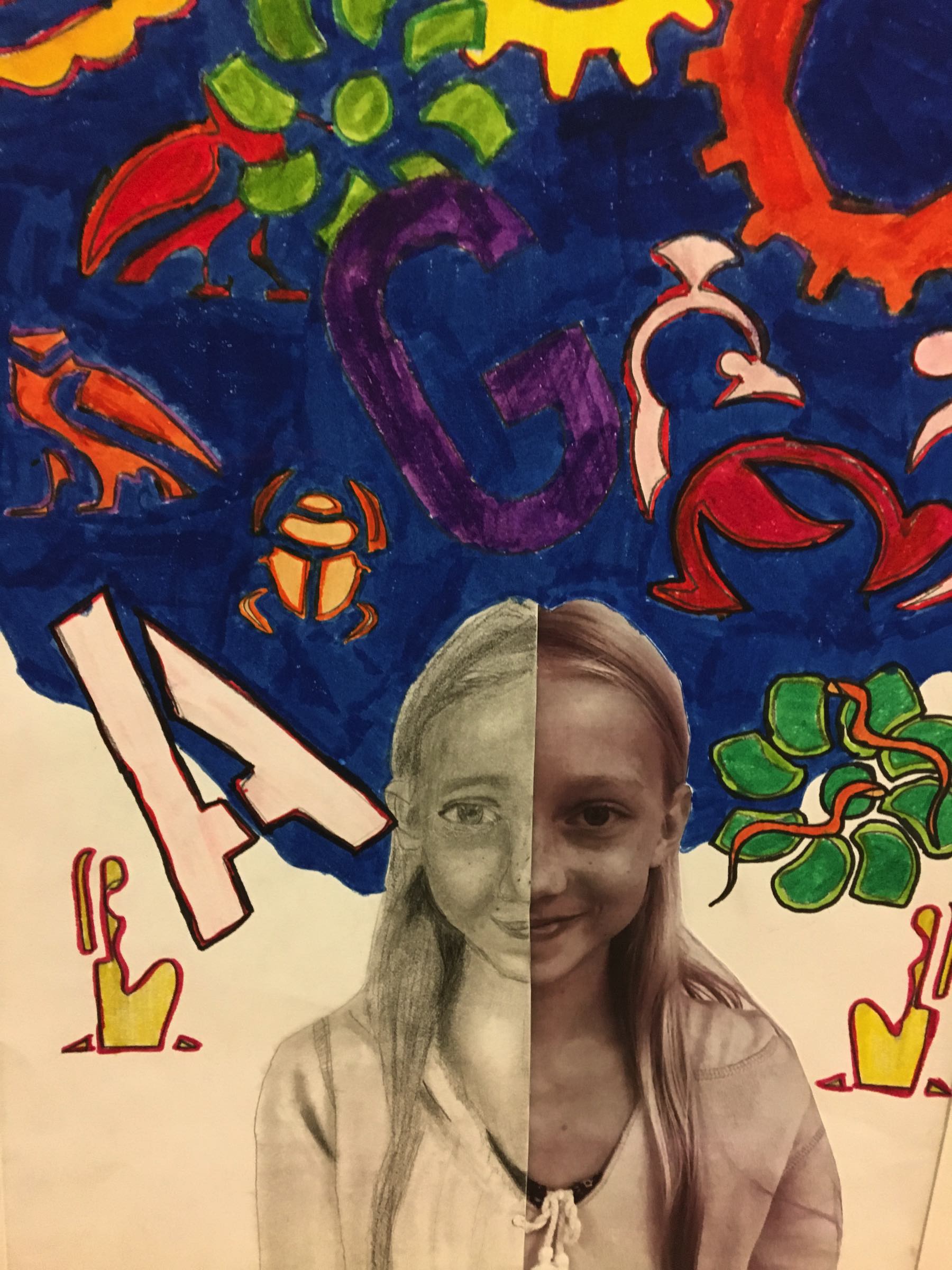 Self-Portrait | Middle School Art